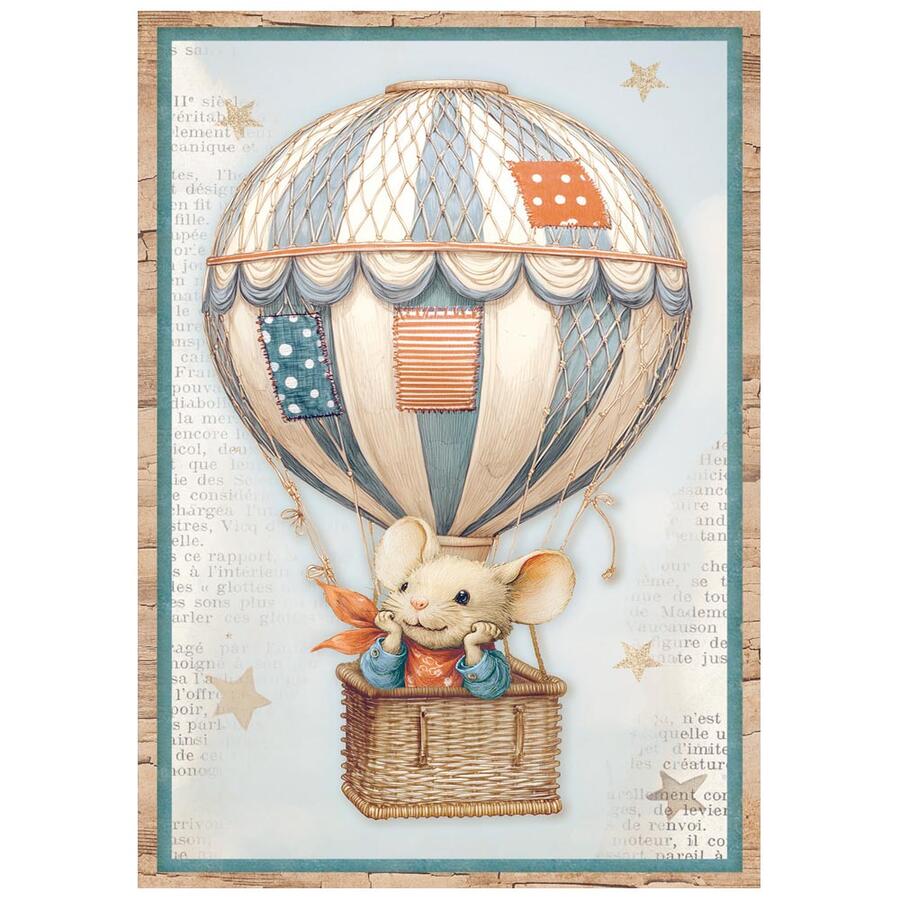 Selezione 8 Carta di riso Fto A6 Family