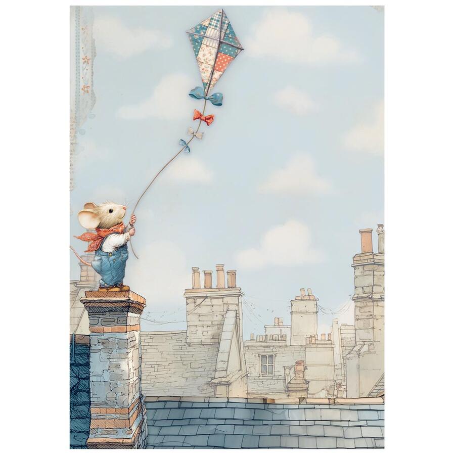 Selezione 8 Carta di riso Fto A6 Family