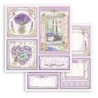 Blocco 10 fogli 30,5 x 30,5 Double Face Provence