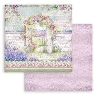 Blocco 10 fogli 30,5 x 30,5 Double Face Provence