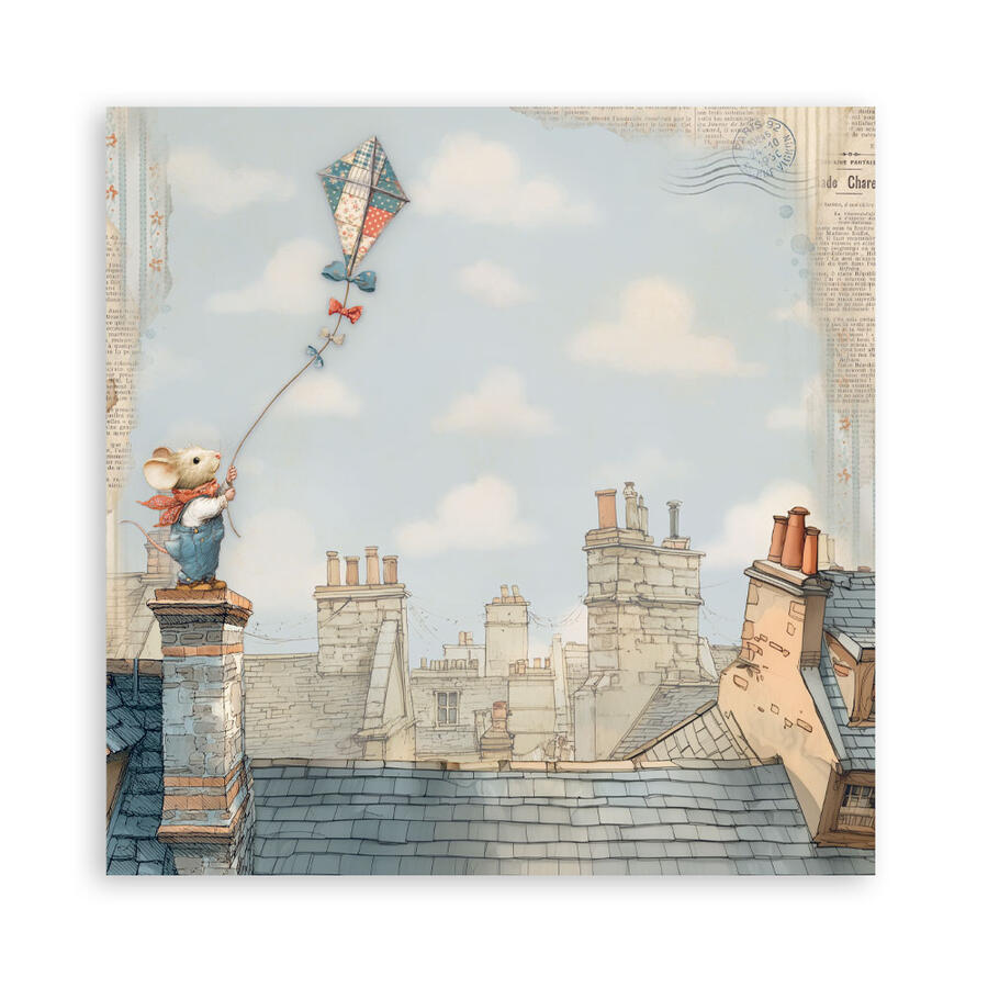 Blocco 22 fogli 30,5 x 30,5 Single Face Family