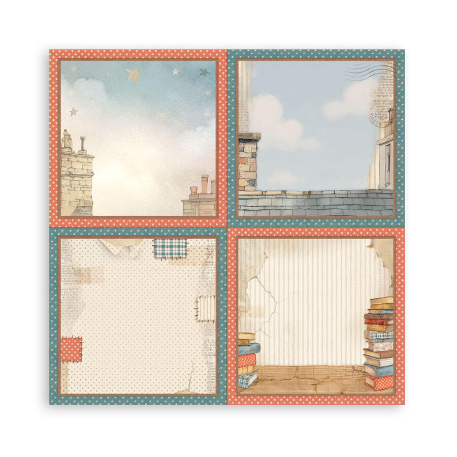 Blocco 22 fogli 30,5 x 30,5 Single Face Family