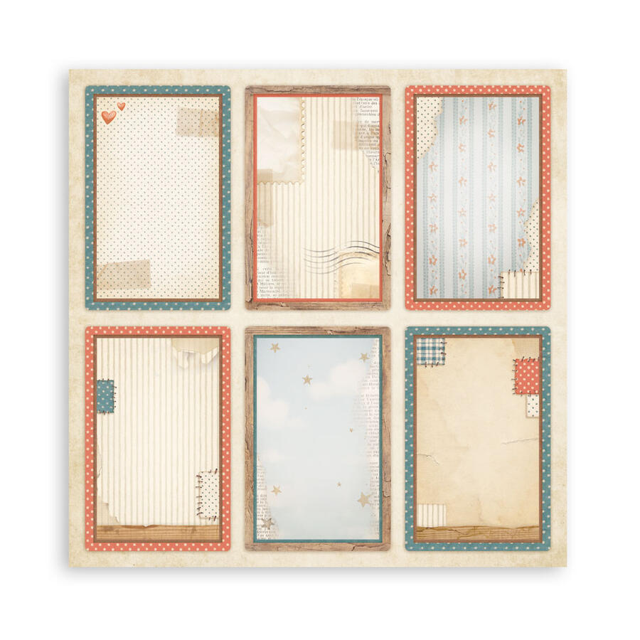 Blocco 22 fogli 30,5 x 30,5 Single Face Family