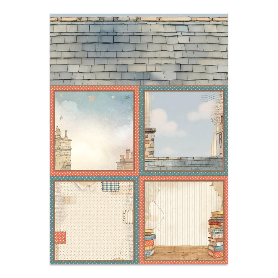 Junk Journal stickers, cut-outs, backgrounds Family