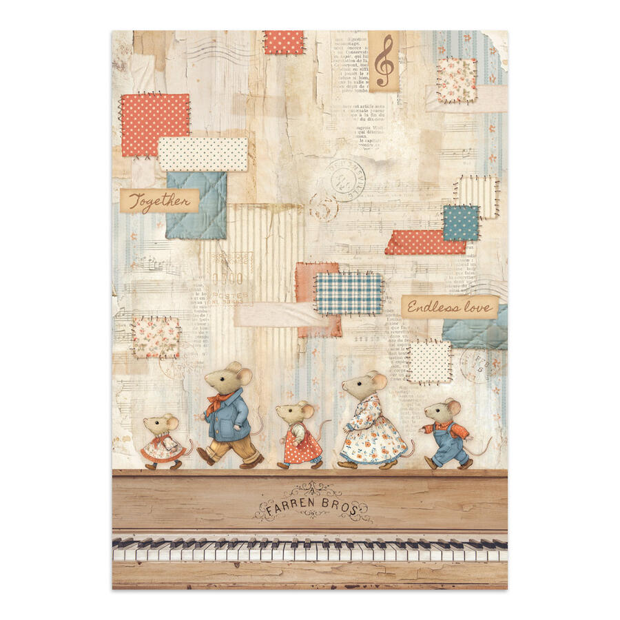 Junk Journal stickers, cut-outs, backgrounds Family