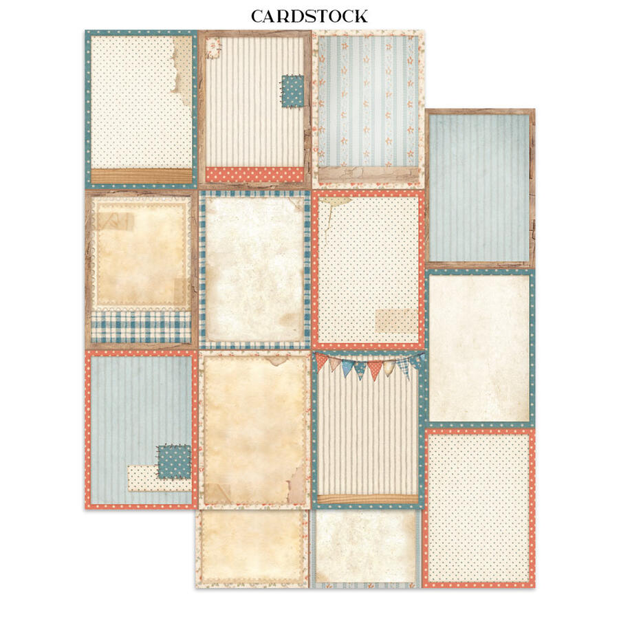 Junk Journal stickers, cut-outs, backgrounds Family