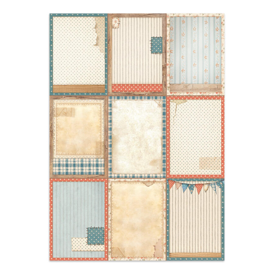 Junk Journal stickers, cut-outs, backgrounds Family