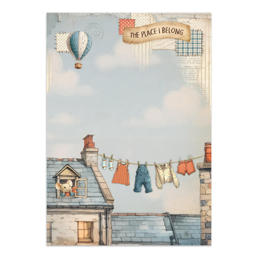 Junk Journal stickers, cut-outs, backgrounds Family