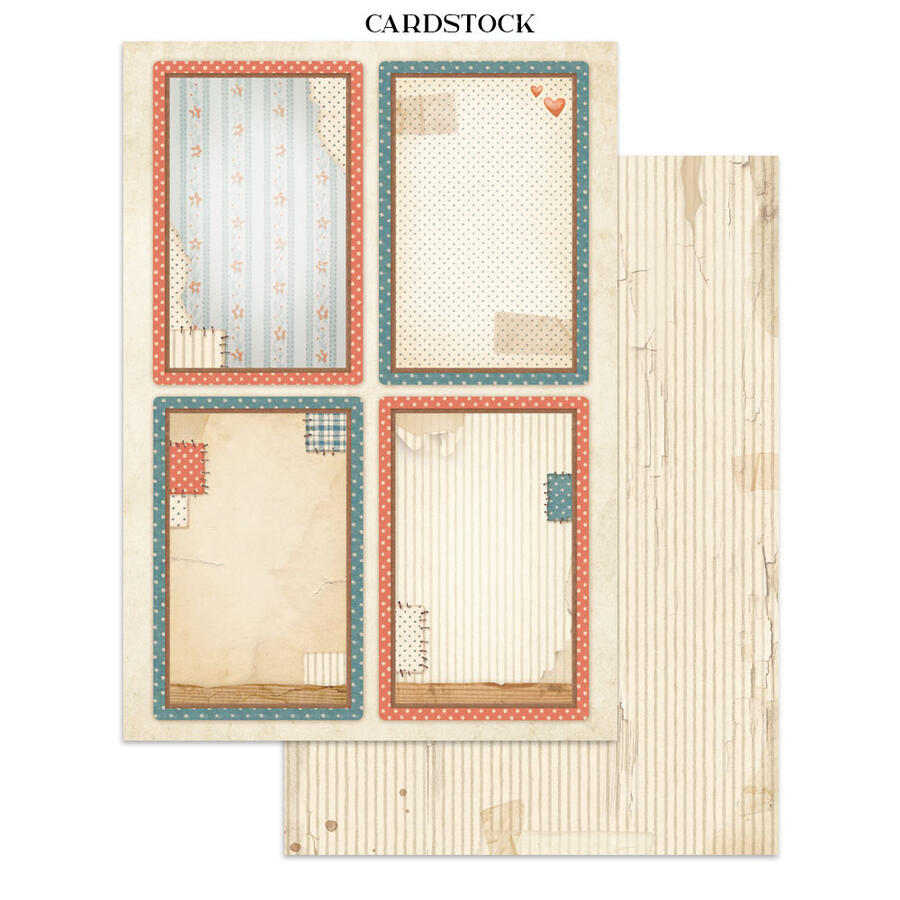 Junk Journal stickers, cut-outs, backgrounds Family