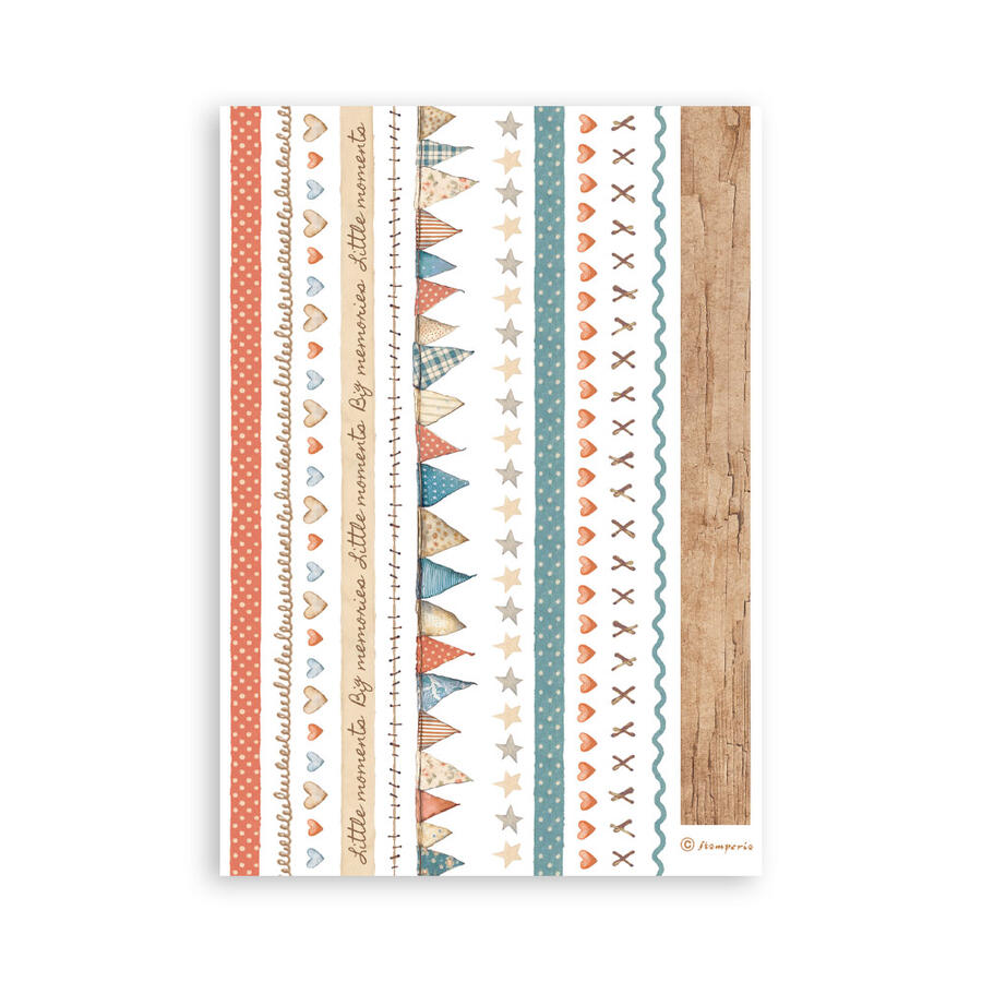 Washi Pad 8 sheets A5 Family