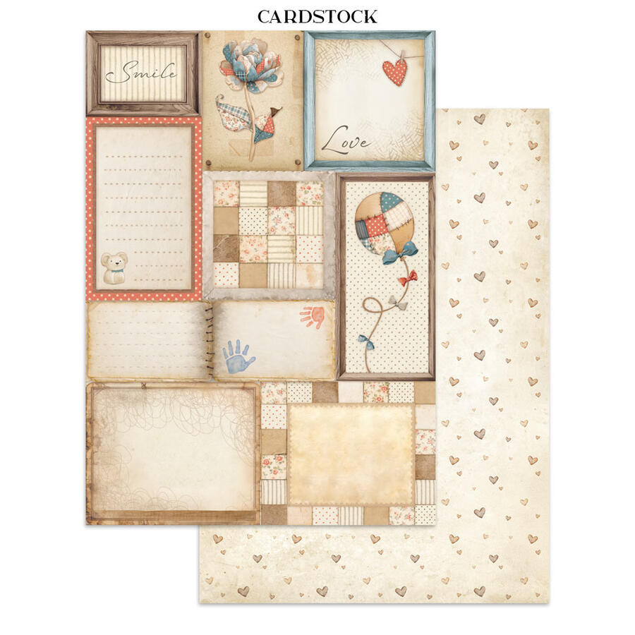 Junk Journal stickers, cut-outs, backgrounds Baby