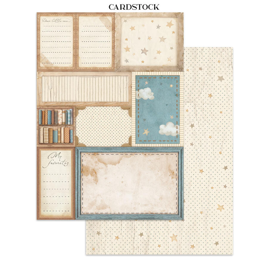 Junk Journal stickers, cut-outs, backgrounds Baby