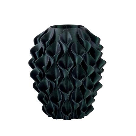 Melaverde - Vaso fiore H.25 cm Verde Glitter in PLA