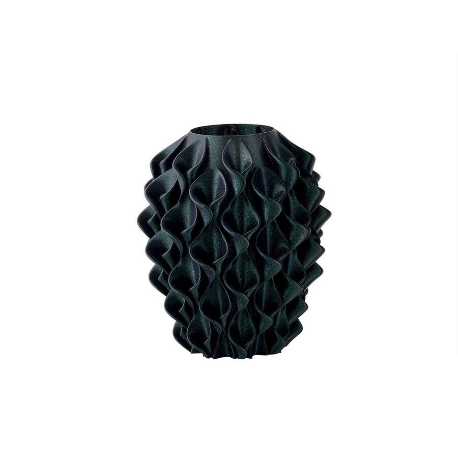 Melaverde - Vaso fiore H.18 cm Verde Glitter in PLA