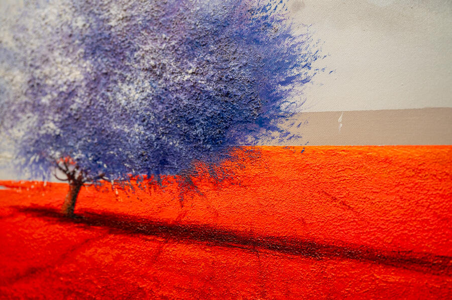 Il silenzio del Campo Rosso cm 140x70