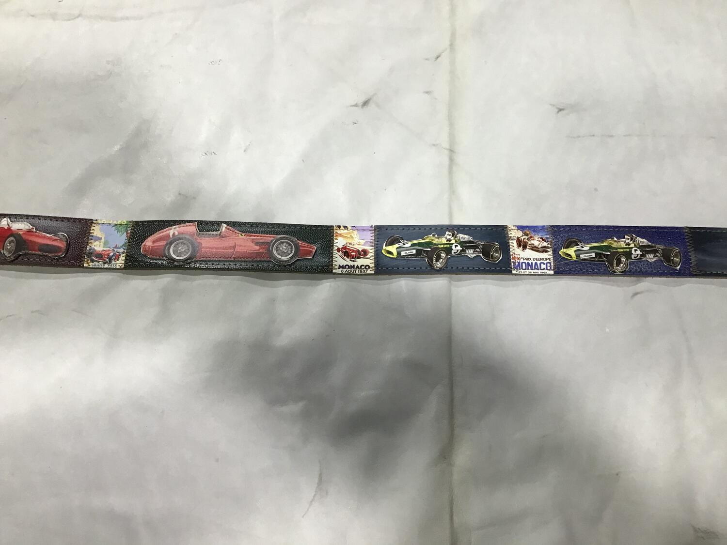 Cintura pelle gran premio Monaco