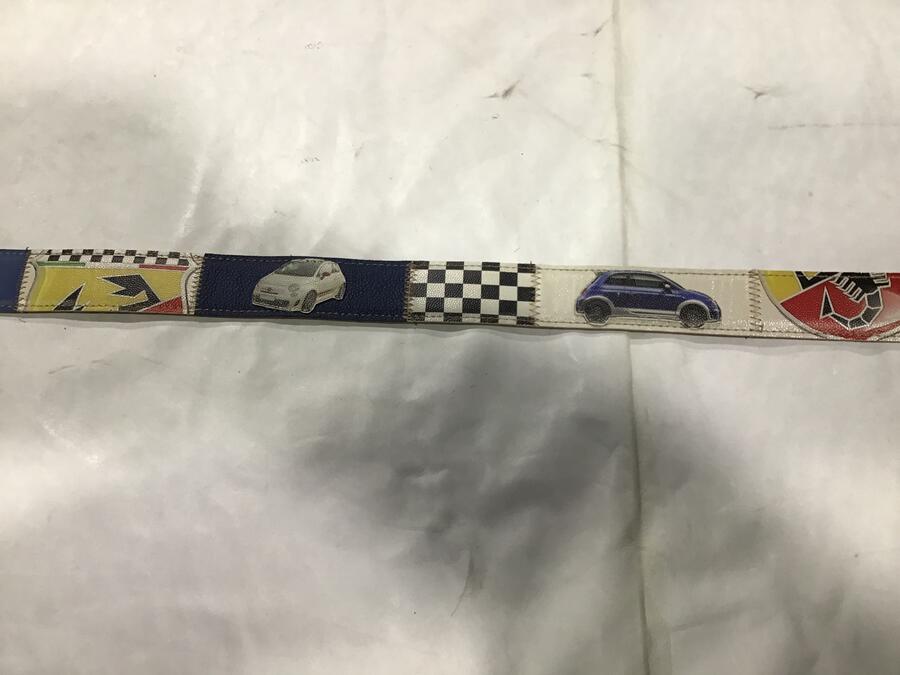 Cintura pelle 500 Abarth