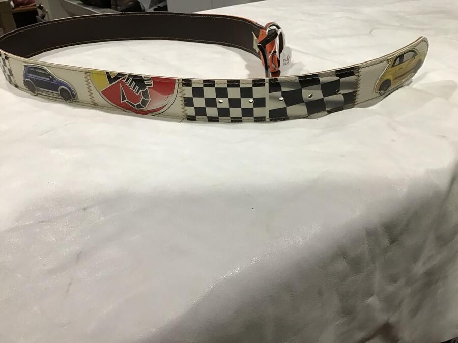 Cintura pelle 500 Abarth