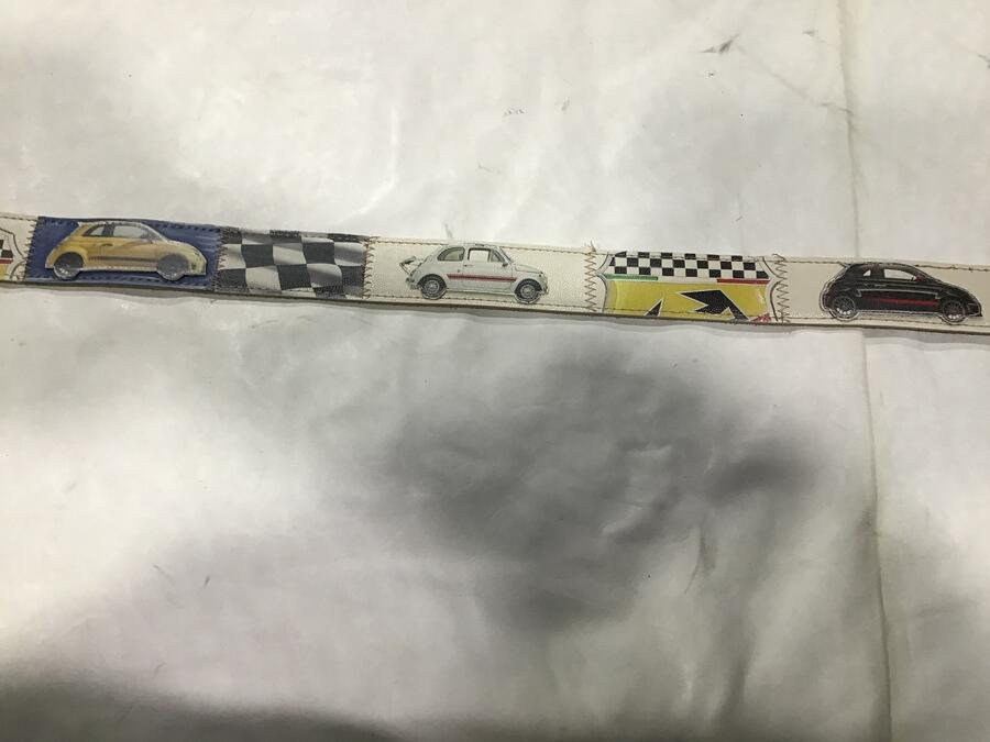 Cintura pelle 500 Abarth 2