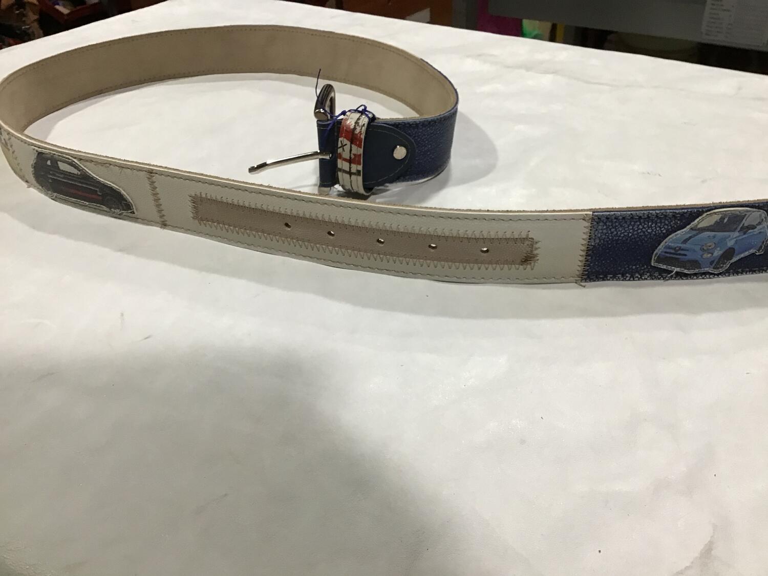 Cintura pelle 500 Abarth 2