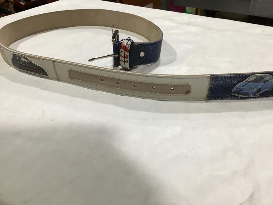 Cintura pelle 500 Abarth 2