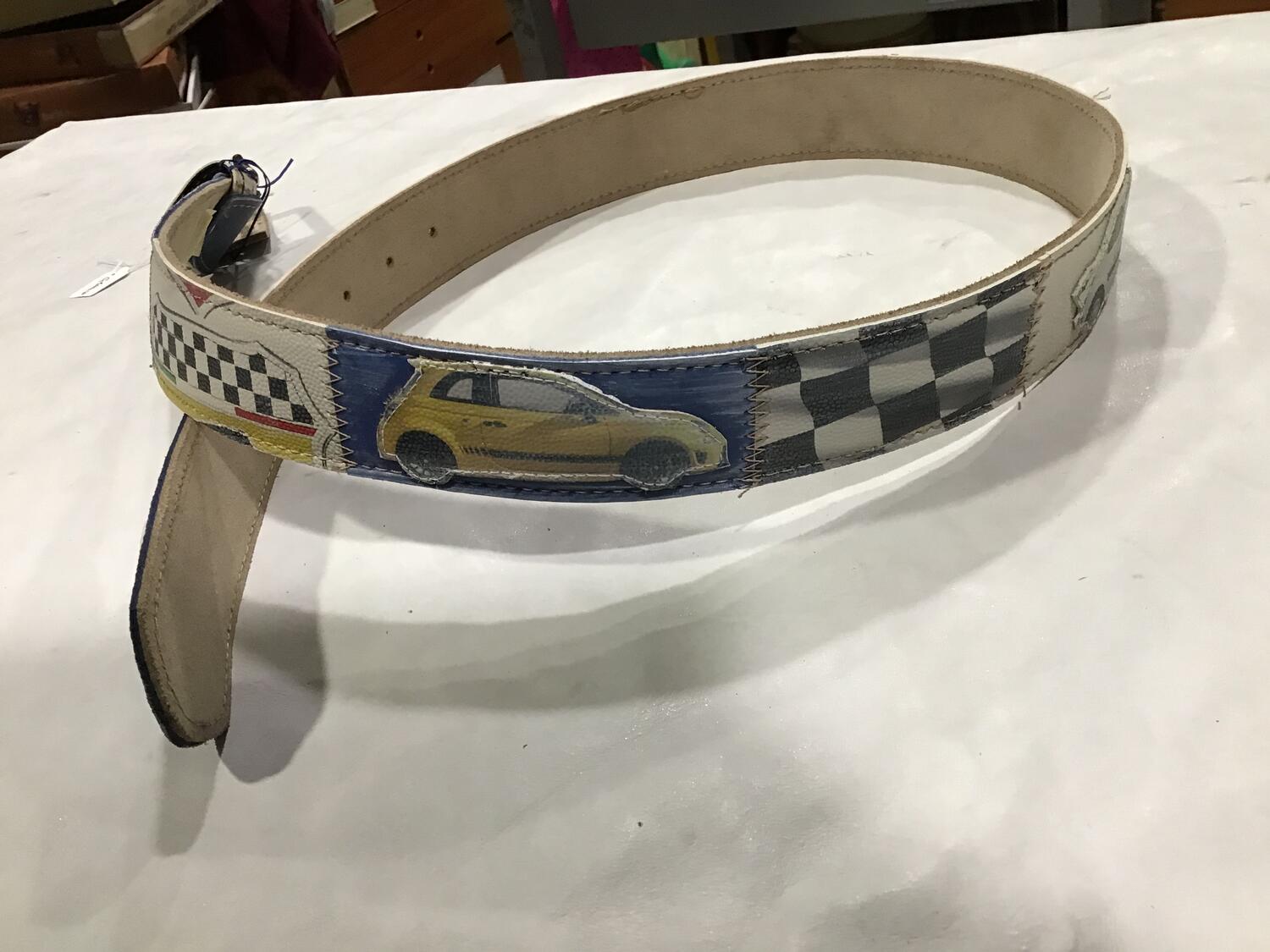 Cintura pelle 500 Abarth 2