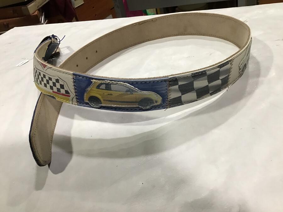 Cintura pelle 500 Abarth 2