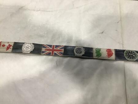 Cintura pelle Rolex