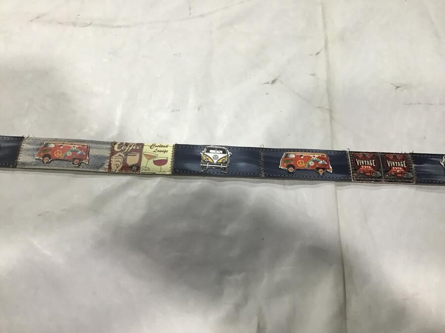 Cintura pelle Pulmino Volkswagen vintage