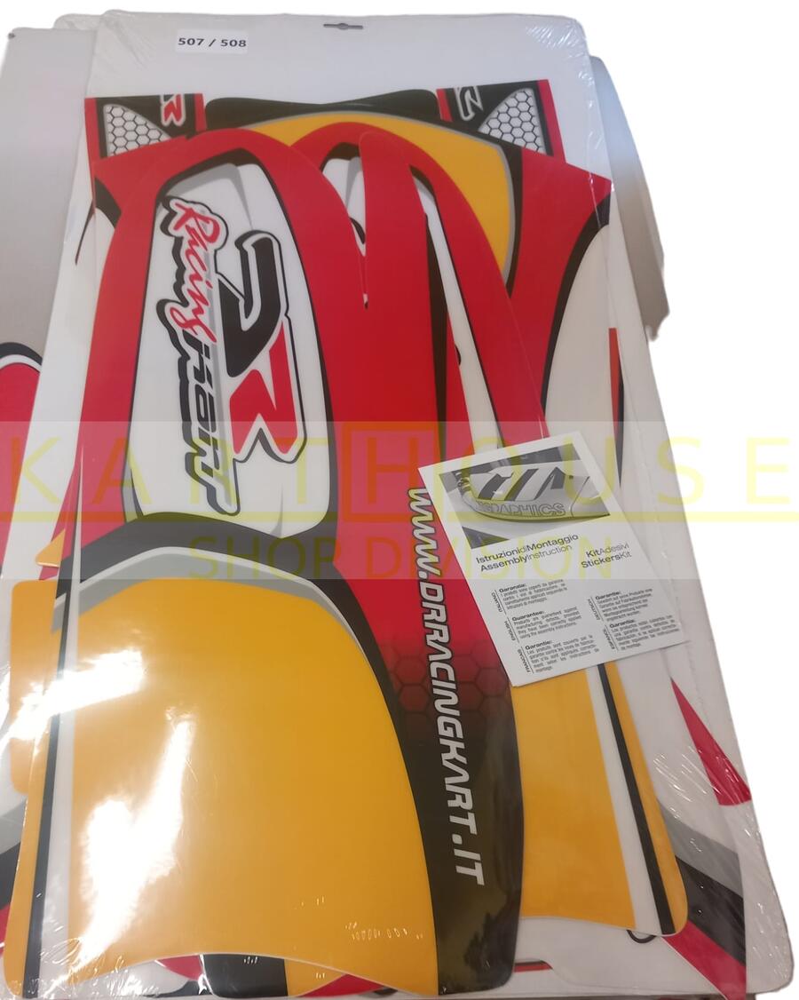 KIT ADESIVI DR per carenature 509 (2025)