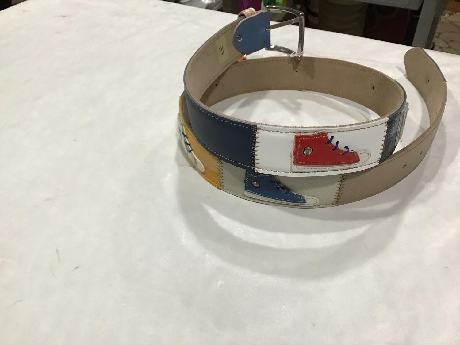 Cintura pelle All Star Brillantino