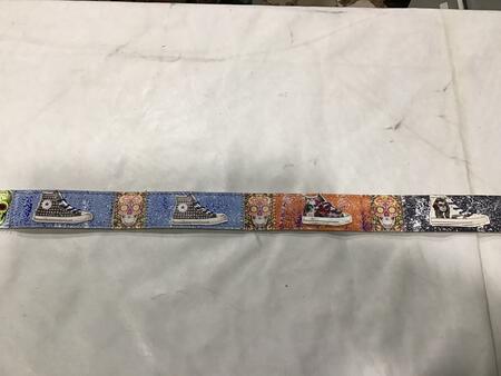 Cintura pelle All Star Teschio