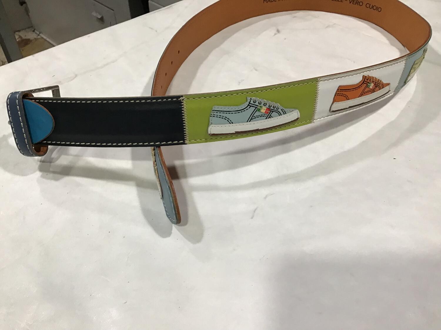 Cintura pelle Snekers