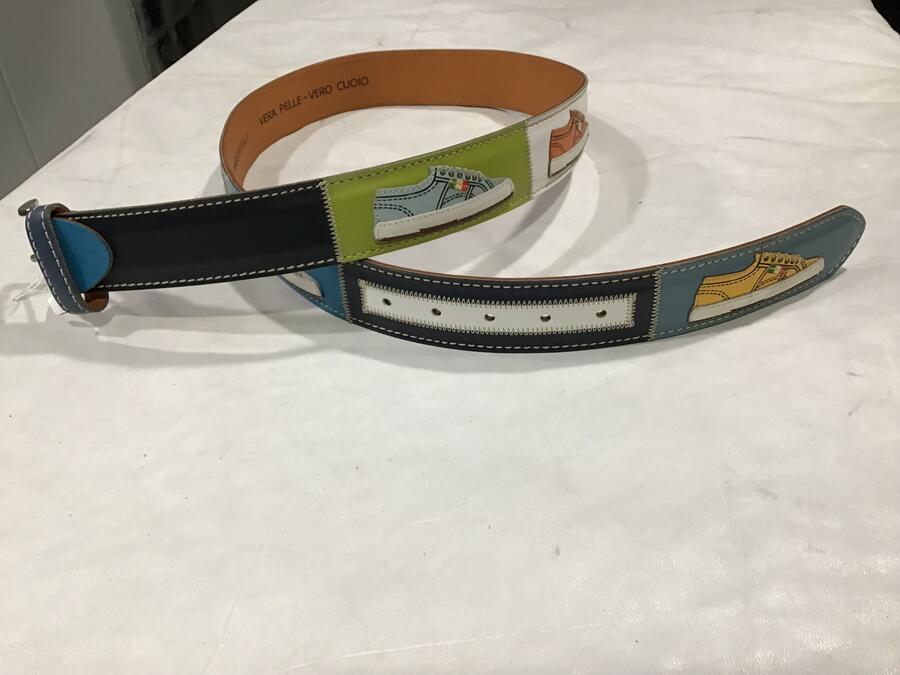 Cintura pelle Snekers