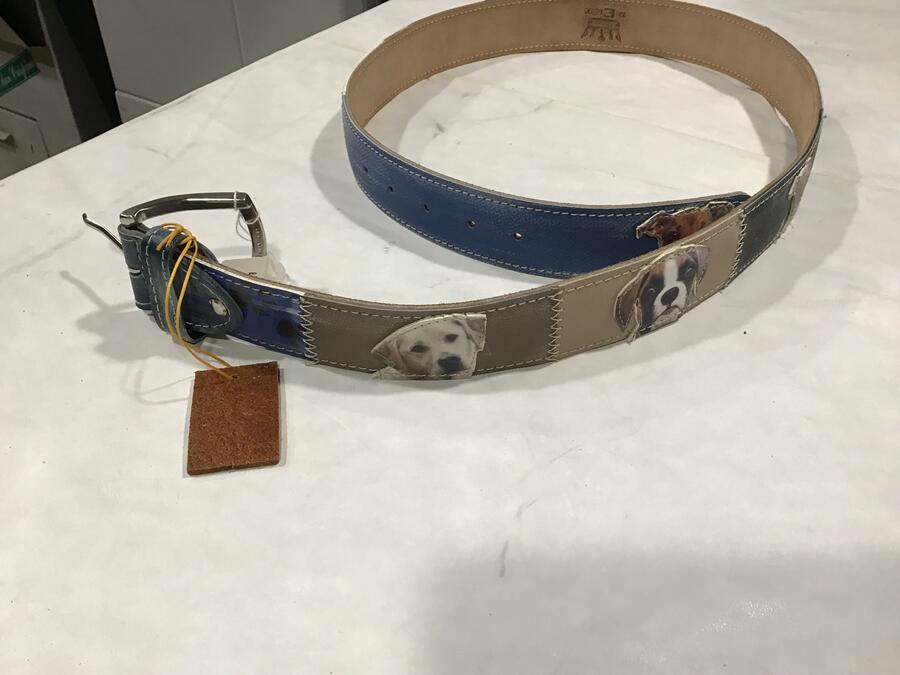 Cintura pelle Cani