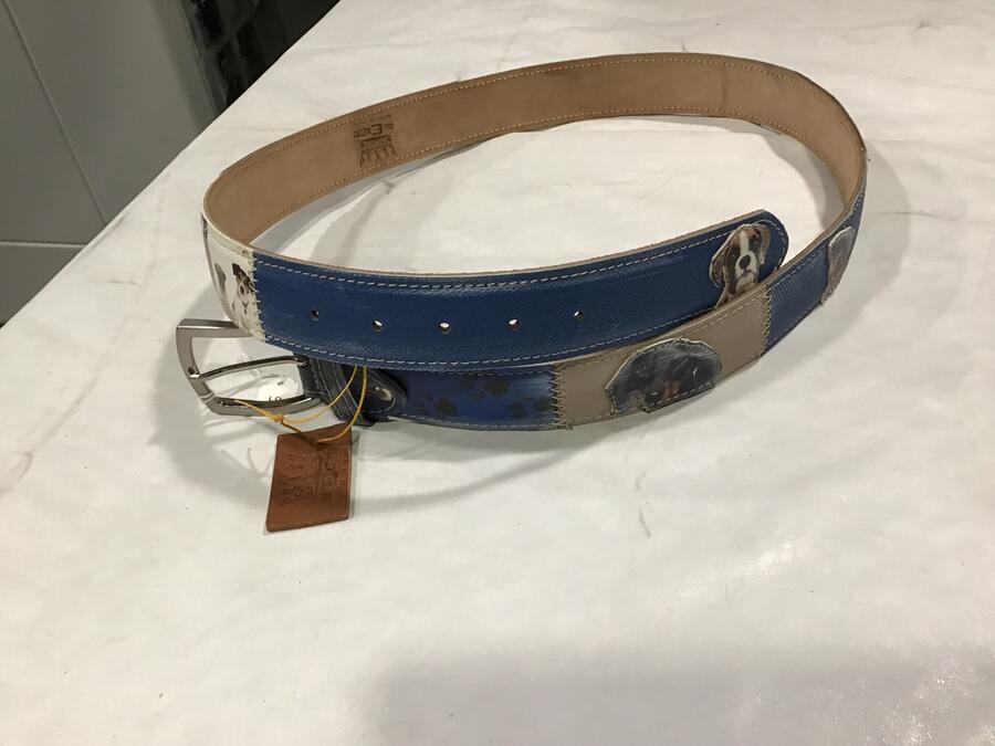 Cintura pelle Cani 2