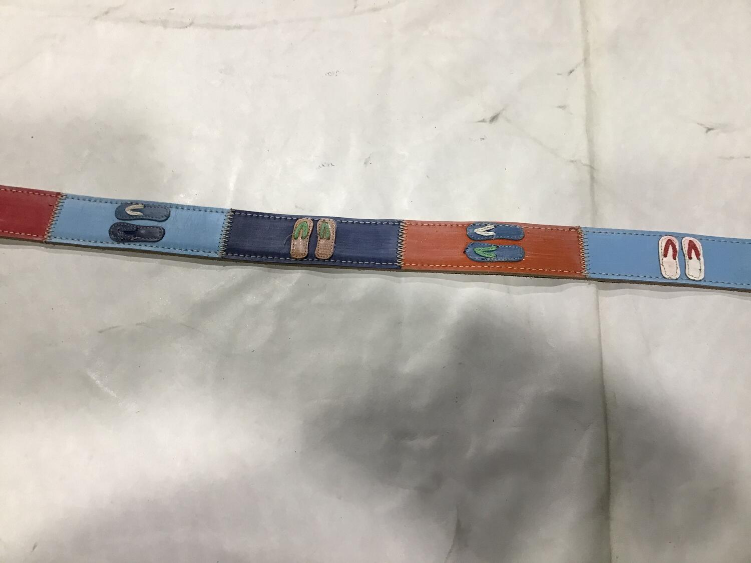 Cintura pelle Infradito 2