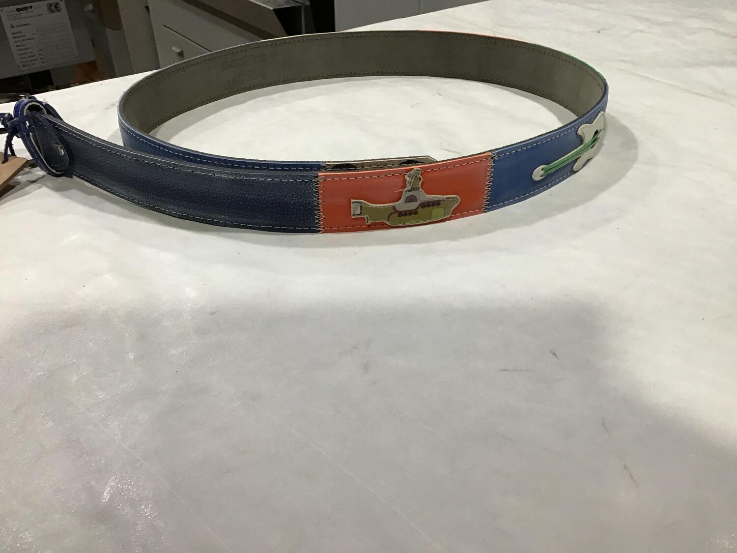 Cintura pelle Beatles