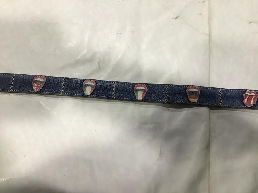 Cintura pelle Lingua Bandiera 2