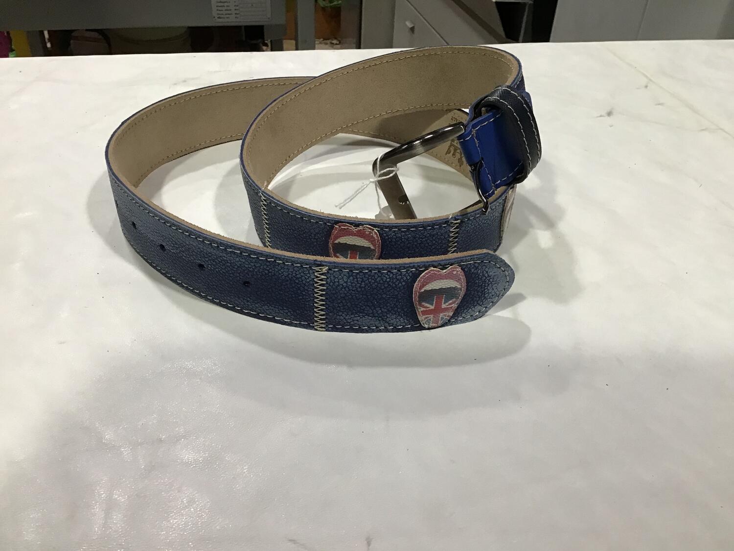 Cintura pelle Lingua Bandiera 2