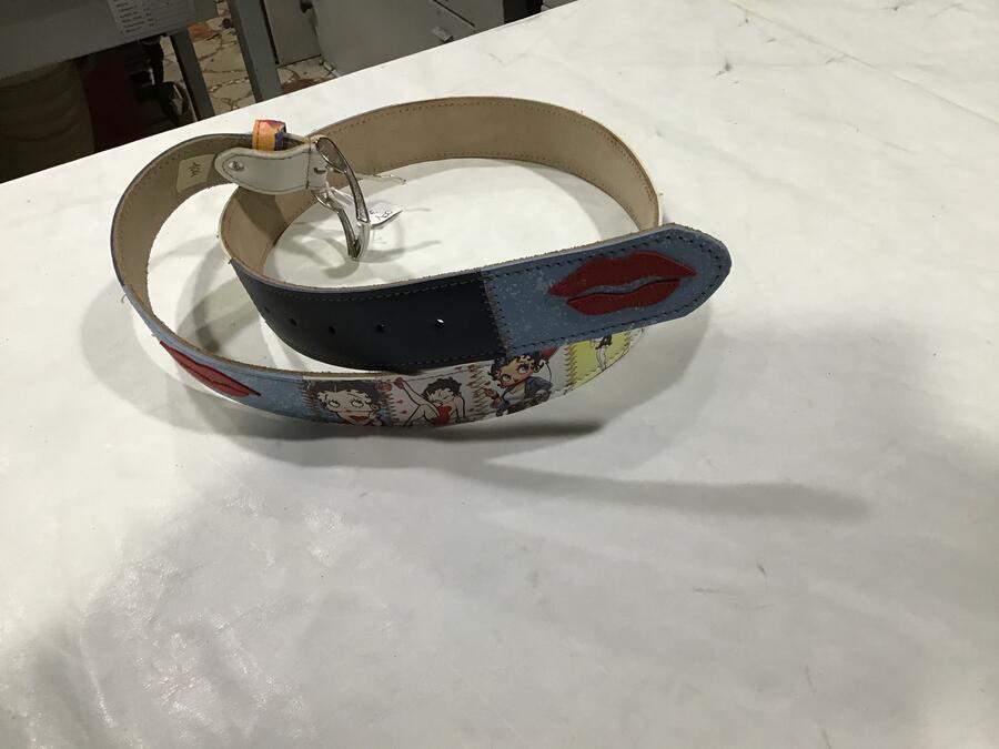 Cintura pelle Betty Boop