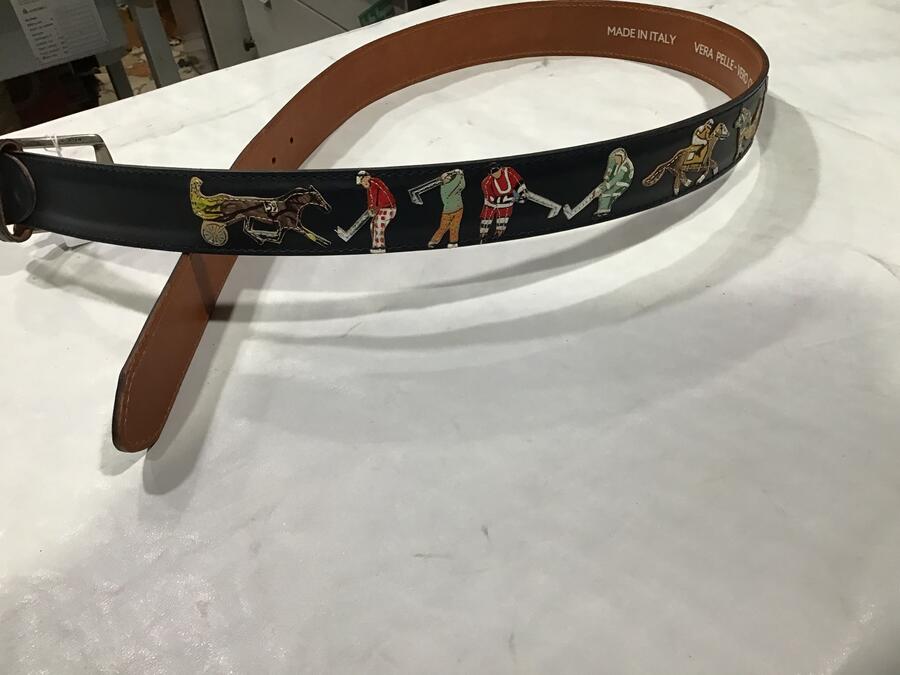 Cintura pelle Vari Sport