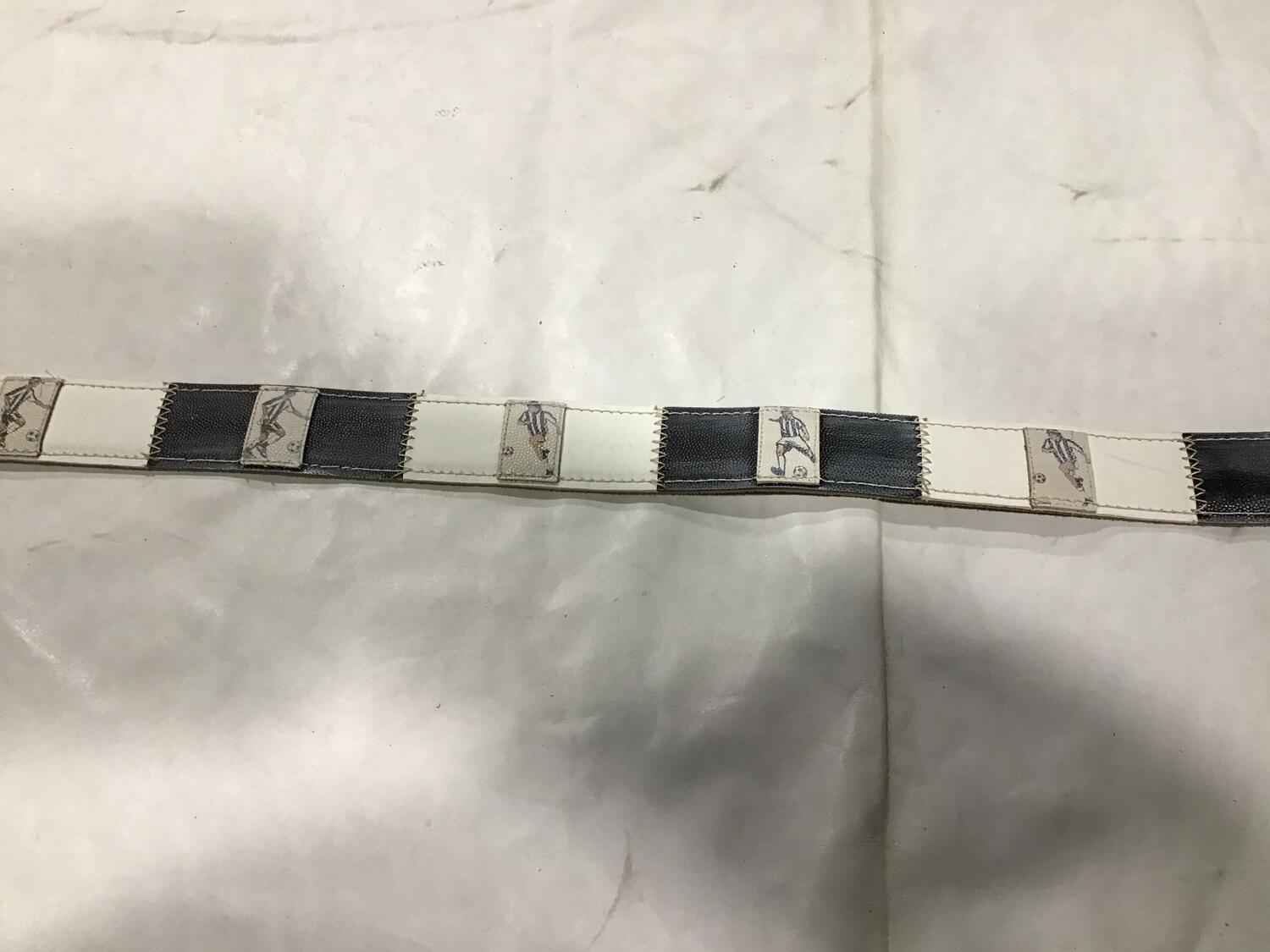 Cintura pelle Giocatori Bianconeri 