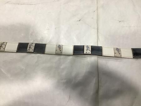 Cintura pelle Giocatori Bianconeri 