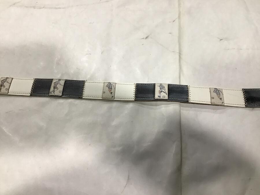 Cintura pelle Giocatori Bianconeri 