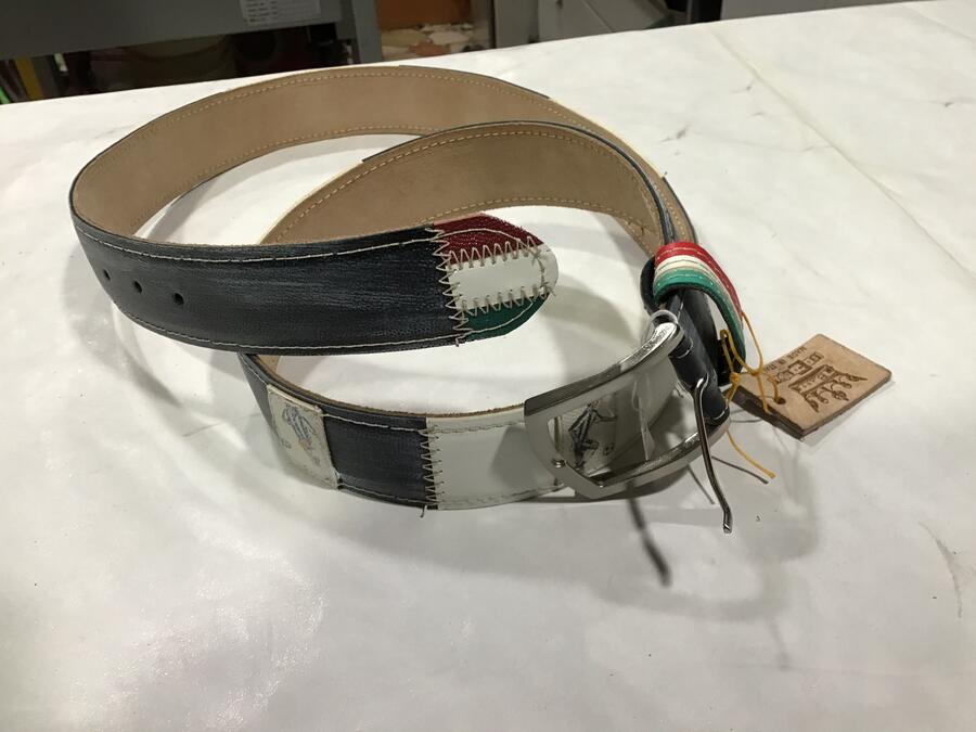 Cintura pelle Giocatori Bianconeri 