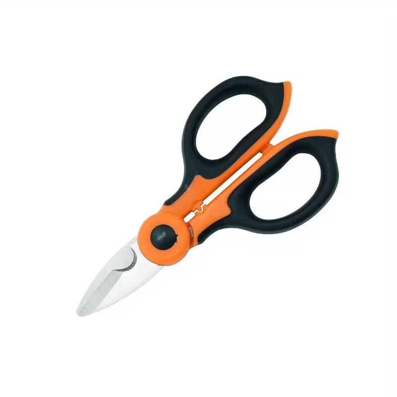 Forbici Elettricista Spellafili Professionale Multifunzionale Manico Ergonomico