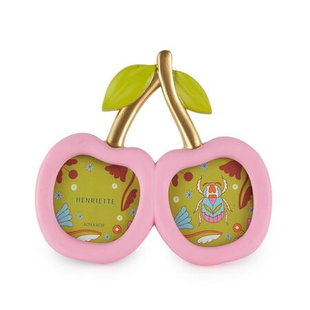 Henriette - Cornice “Ciliegie Good Vibes” – 17×16 cm (foto 6×6)