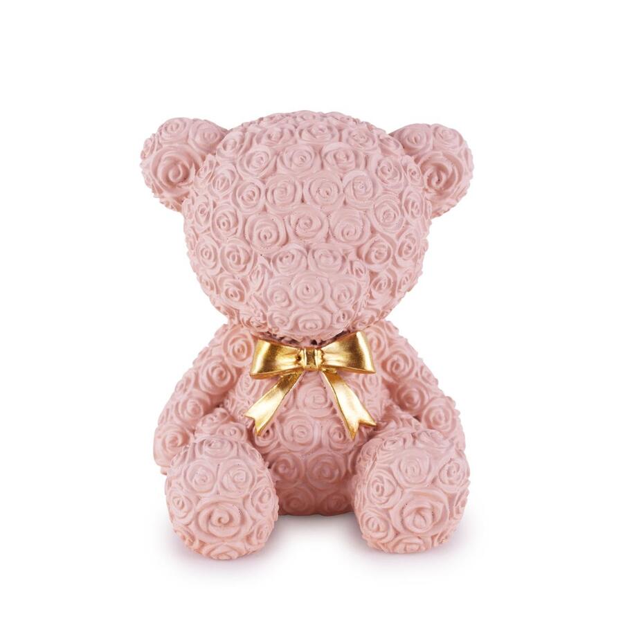 Henriette - Orsetto rosa – 6×7 cm – New Enfant