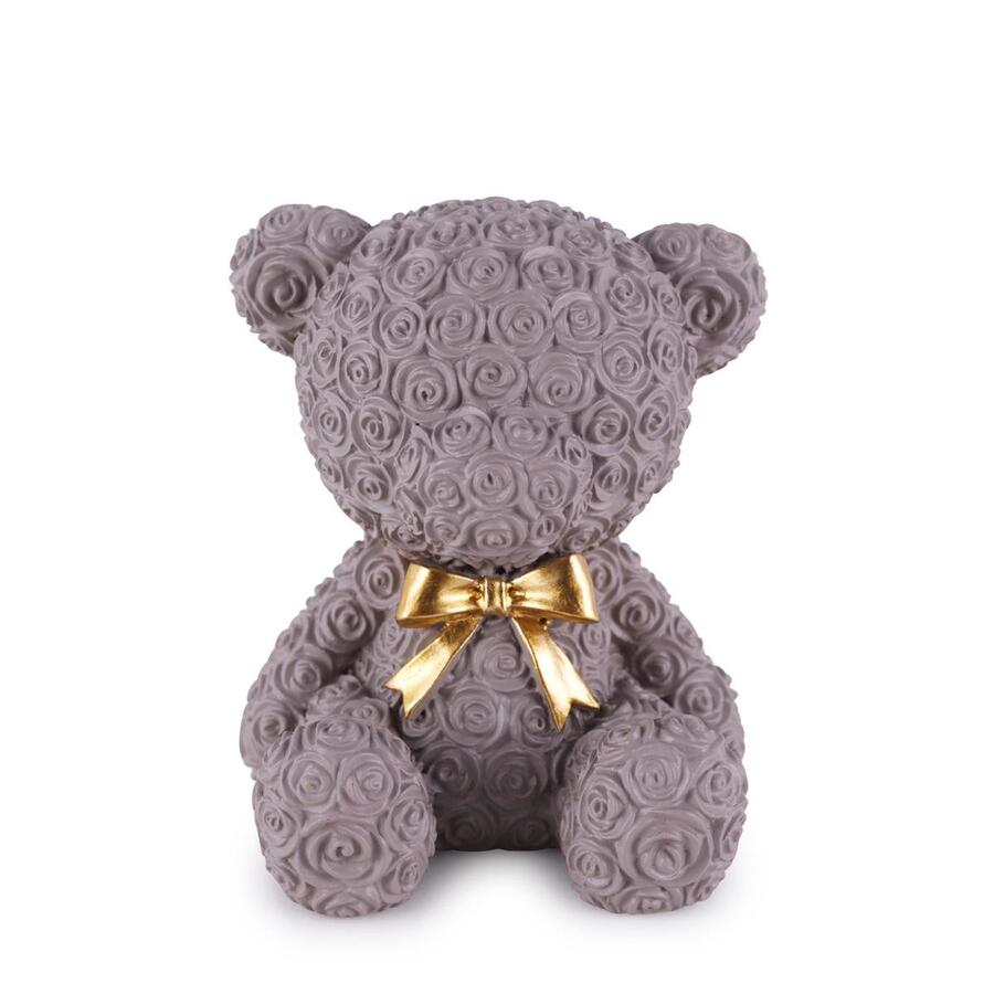Henriette - Orsetto grigio – 6×7 cm – New Enfant